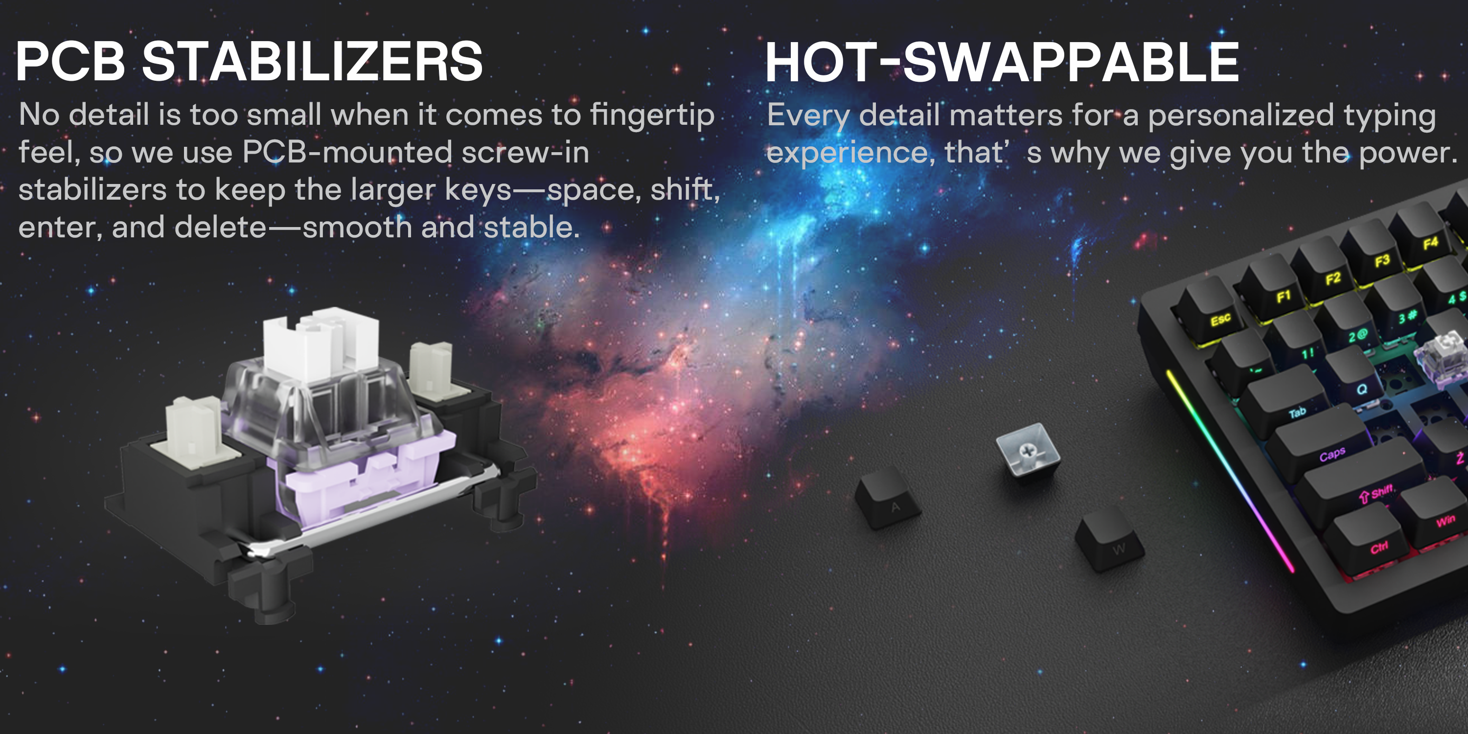 HINATSUSIKE H83 Pro Gaming Mechanical Keyboard