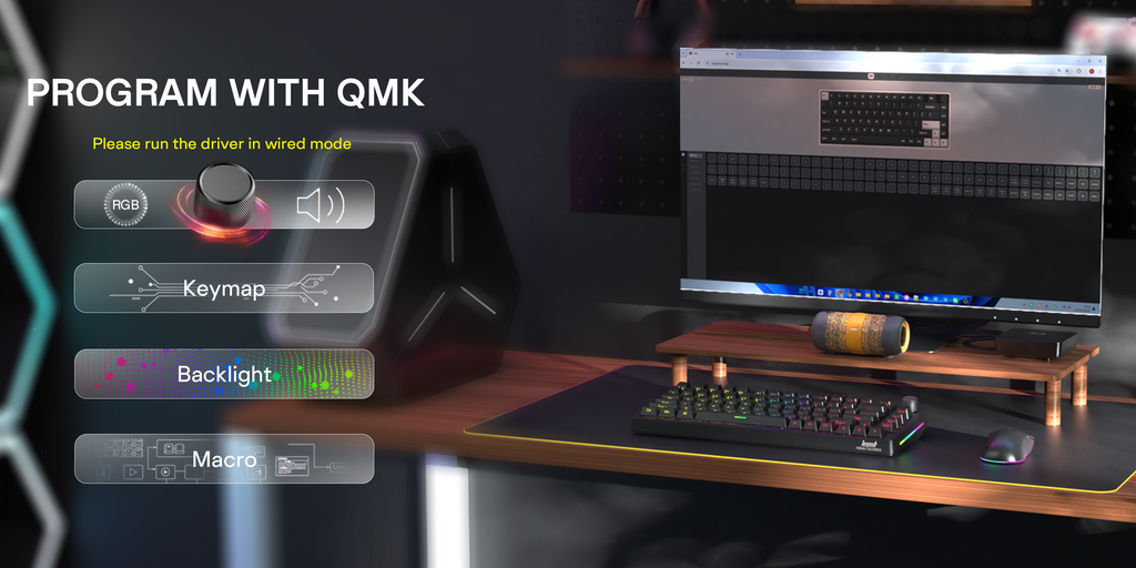 HINATSUSIKE H83 Pro Gaming Mechanical Keyboard