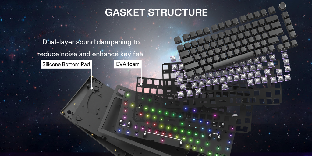 HINATSUSIKE H83 Pro Gaming Mechanical Keyboard