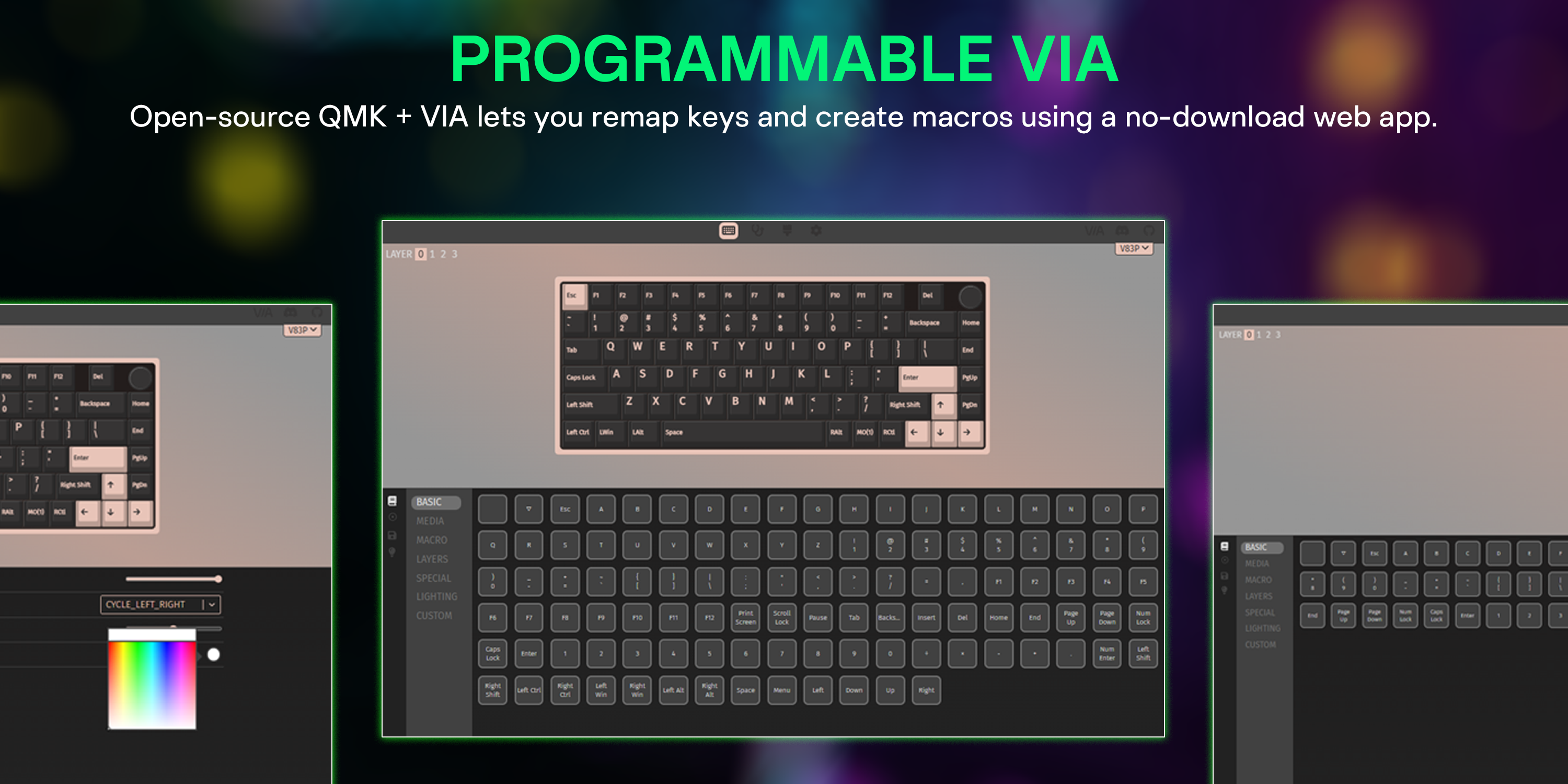 HINATSUSIKE H83 Pro Gaming Mechanical Keyboard