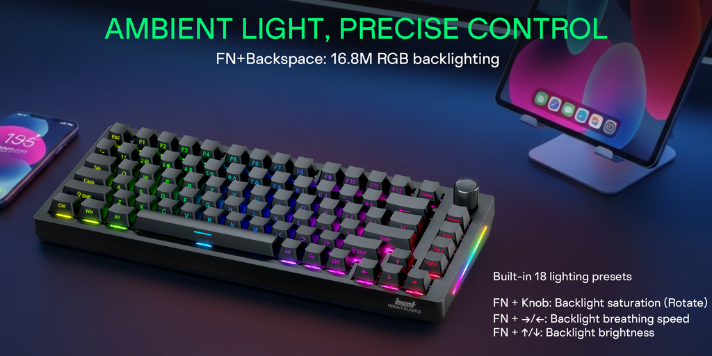 HINATSUSIKE H83 Pro Gaming Mechanical Keyboard